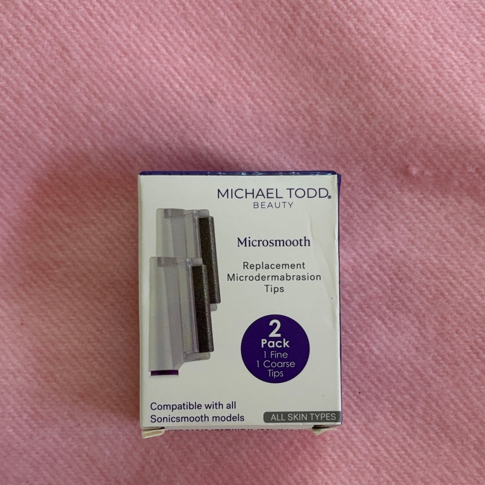Michael Todd Beauty Sonicsmooth Microsmooth Replacement Tips - Brand new